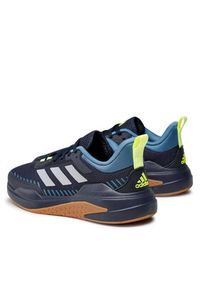 Adidas - adidas Buty na siłownię Trainer V GX0732 Granatowy. Kolor: niebieski. Materiał: materiał. Sport: fitness