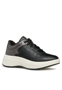 Geox Sneakersy D Spherica Ecub-3 D46WTB 054AJ C9B1G Czarny. Kolor: czarny. Materiał: skóra #5