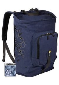 CASE LOGIC - Case Logic Canvas Backpack/Duffel Blue, Backpack case, 39.1 cm (15.4") #1