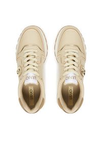 Liu Jo Sneakersy Amazing 25 BF5049 PX026 Beżowy. Kolor: beżowy. Materiał: skóra #6