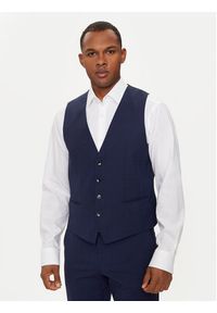 BOSS - Boss Garnitur H-Huge 50521724 Granatowy Slim Fit. Kolor: niebieski. Materiał: syntetyk, wełna #3