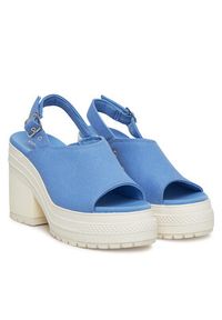 Converse Sandały Chuck 70 De Luxe Heel Sandal Platform A13810C Niebieski. Kolor: niebieski. Materiał: materiał. Obcas: na platformie #4