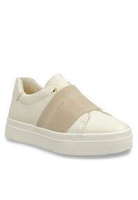 GANT - Gant Sneakersy Avona Sneaker 28531450 Beżowy. Kolor: beżowy. Materiał: skóra
