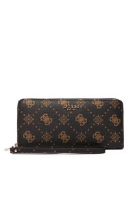 Guess Portfel Carrie Logo Slg SWGP98 98146 Brązowy. Kolor: brązowy. Materiał: skóra #1