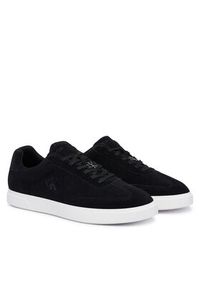 Calvin Klein Sneakersy Low Prof Cupsole Wt Su HM0HM02201 Brązowy. Kolor: brązowy. Materiał: zamsz, skóra #4