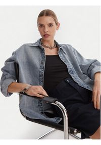 G-Star RAW - G-Star Raw Koszula jeansowa D26853-D536-G339 Niebieski Oversize. Kolor: niebieski. Materiał: bawełna #3