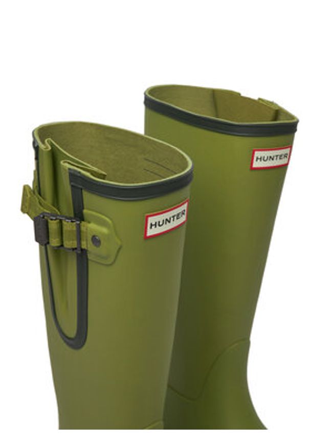 Hunter Kalosze HFRW0003251 Zielony. Kolor: zielony. Materiał: materiał