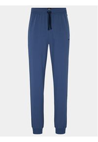 BOSS - Boss Spodnie dresowe 50473000 Granatowy Regular Fit. Kolor: niebieski. Materiał: bawełna