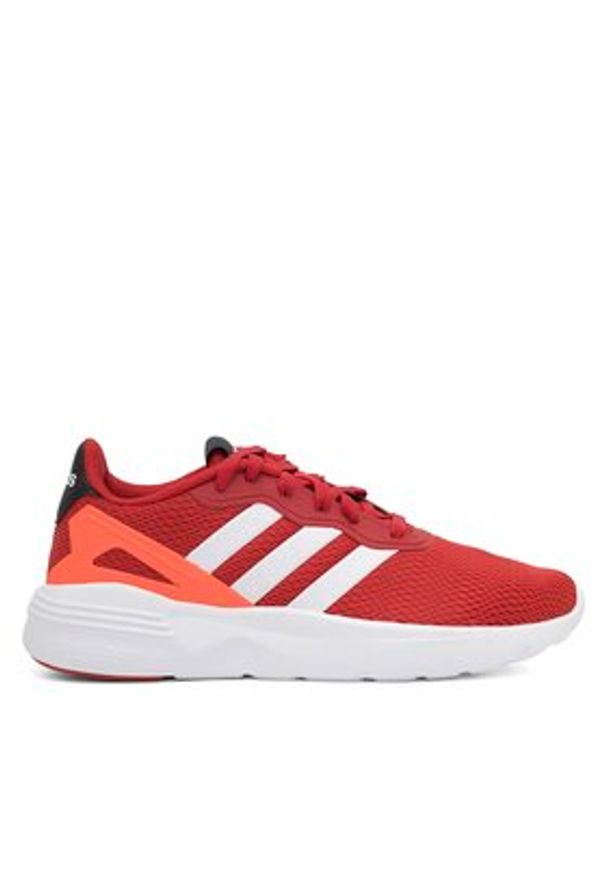 Adidas - adidas Sneakersy Nebzed HP7865 Czerwony. Kolor: czerwony. Materiał: materiał