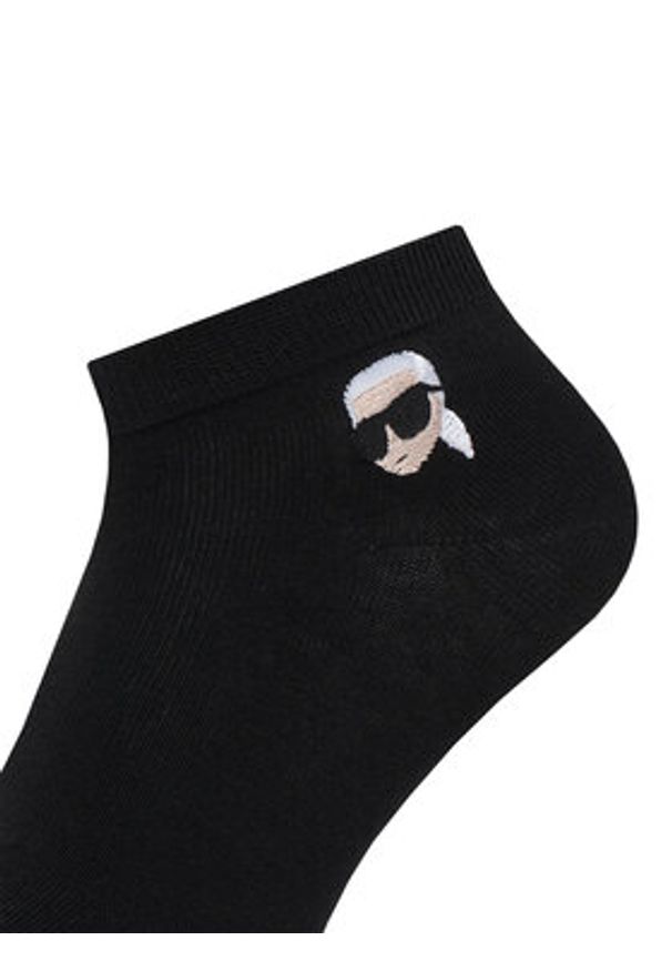Karl Lagerfeld - KARL LAGERFELD Skarpety krótkie A4M47044 Kolorowy. Materiał: bawełna. Wzór: kolorowy
