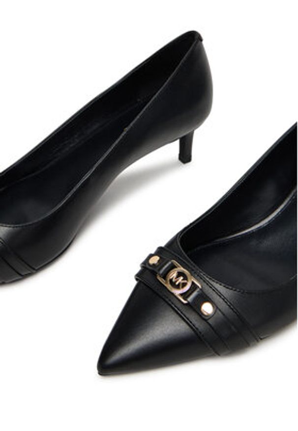 MICHAEL Michael Kors Czółenka Mandy Flex 40T5MAMP1L Czarny. Kolor: czarny. Materiał: skóra. Obcas: na szpilce