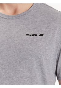 skechers - Skechers T-Shirt Godri Premium M1TS274 Szary Regular Fit. Kolor: szary. Materiał: syntetyk #3