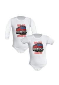 nikiniki - Laminatka — body (Rozmiar: 3M; Długość rękawa: długi; Rodzaj nadruku: Laminatka). Materiał: bawełna. Wzór: nadruk #1