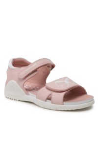 Sandały Biomecanics 232238 D Pink A. Kolor: różowy. Materiał: skóra