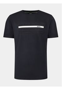 BOSS - Boss T-Shirt 50513010 Granatowy Regular Fit. Kolor: niebieski. Materiał: bawełna #4