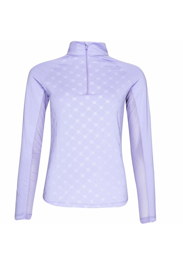 KINGSLAND - Damski top treningowy z długim rękawem Kingsland Havanna. Kolor: fioletowy. Długość rękawa: długi rękaw. Długość: długie