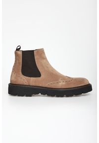 Półbuty męskie zamszowe CESARE CASADEI. Materiał: zamsz #4