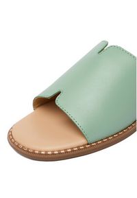 Lasocki Klapki CEO-RST-KM215-01 Zielony. Kolor: zielony. Materiał: skóra #7