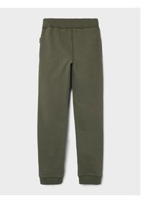 Name it - NAME IT Spodnie dresowe 13153684 Zielony Regular Fit. Kolor: zielony. Materiał: bawełna