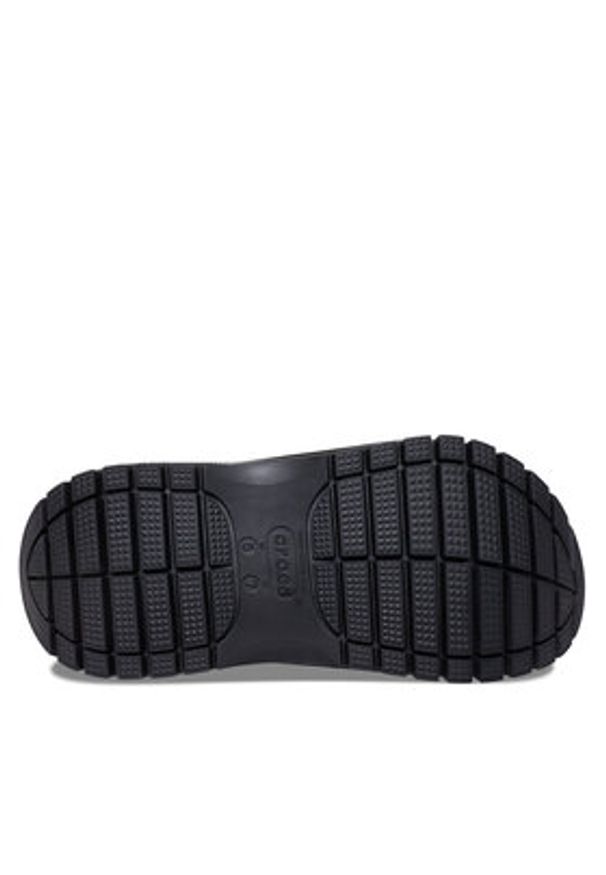 Crocs Klapki Mega Crush Clog 207988 Czarny. Kolor: czarny