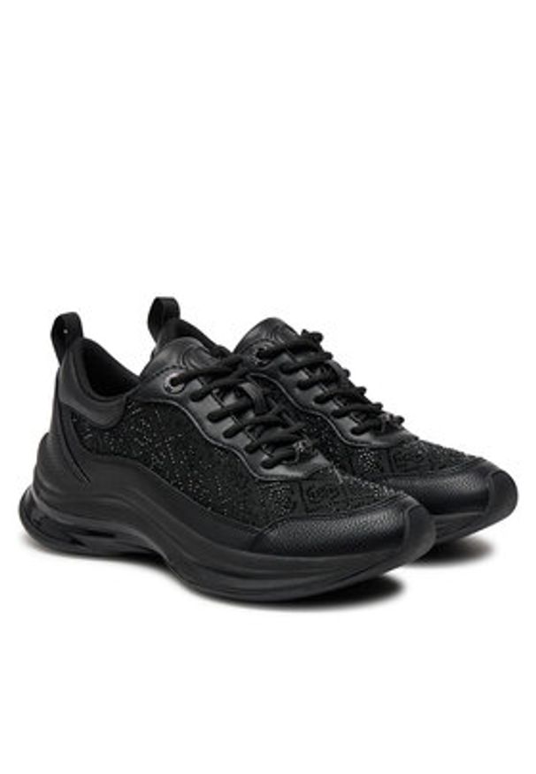 Guess Sneakersy Zazzie2 FLFZZ2 FAL12 Czarny. Kolor: czarny. Materiał: materiał