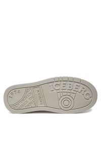 Iceberg Sneakersy Clock IU1720 Biały. Kolor: biały. Materiał: skóra #3