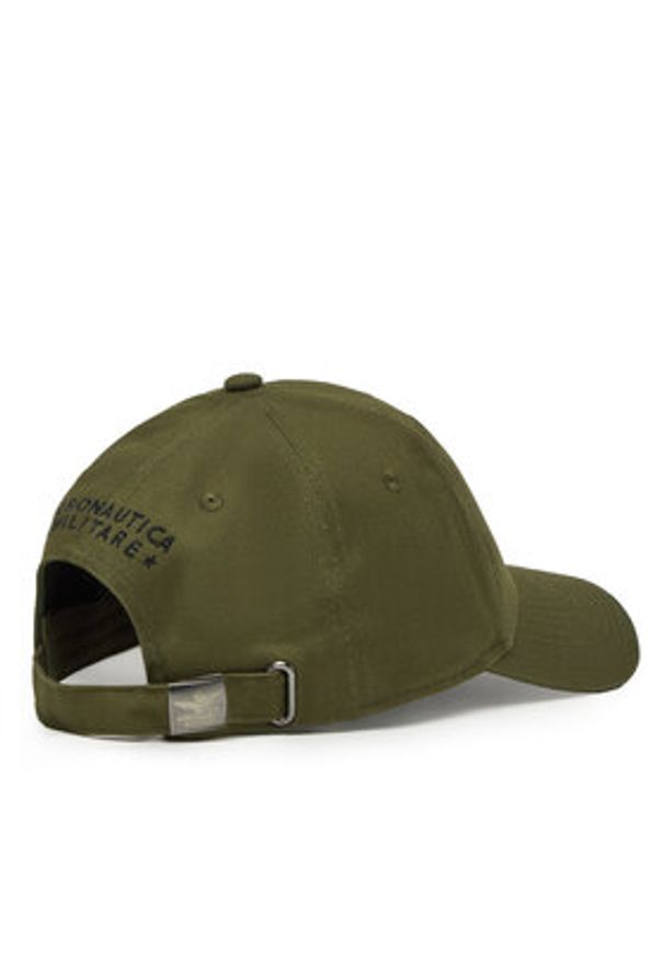 Aeronautica Militare Czapka z daszkiem 251HA1122CT2848 Zielony. Kolor: zielony. Materiał: materiał, bawełna