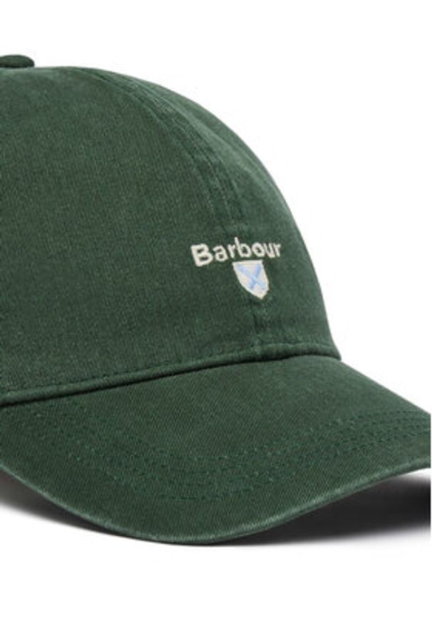 Barbour Czapka z daszkiem Cascade MHA0274GN35 Zielony. Kolor: zielony. Materiał: bawełna
