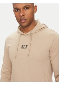 EA7 Emporio Armani Dres 8NPV64 PJVRZ U6155 Beżowy Regular Fit. Kolor: beżowy. Materiał: bawełna #5
