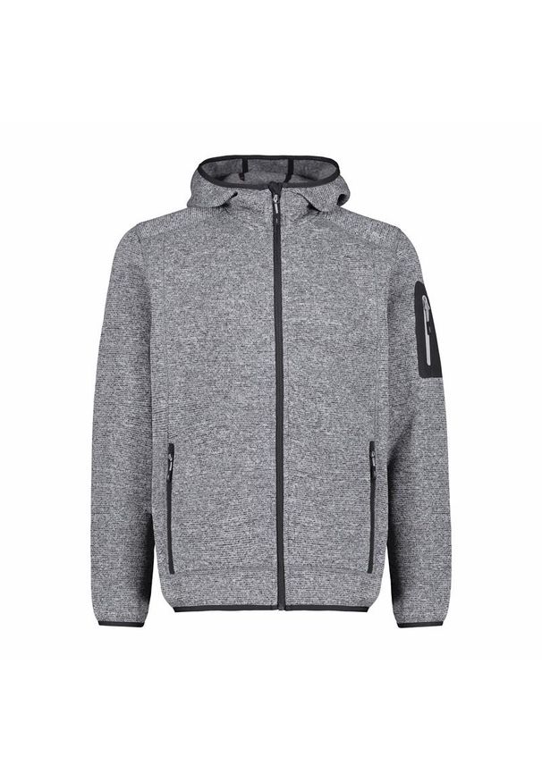 Bluza męska turystyczna CMP 3H60847N. Kolor: niebieski. Materiał: polar. Sport: turystyka piesza