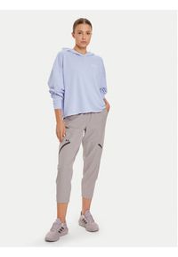 Under Armour Bluza Ua Rival 1382736 Fioletowy Loose Fit. Kolor: fioletowy. Materiał: bawełna #3