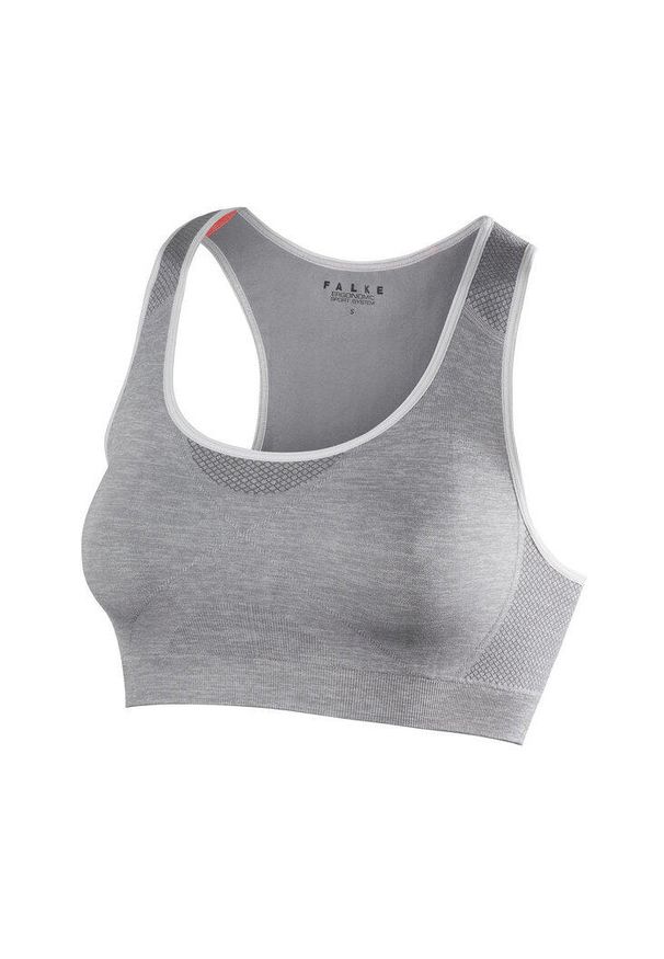 Biustonosz Falke Madison. Kolor: szary. Sport: fitness