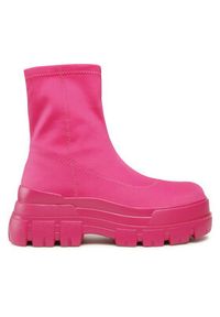 Jenny Fairy Botki LS5851-01 Różowy. Kolor: różowy. Materiał: materiał #5