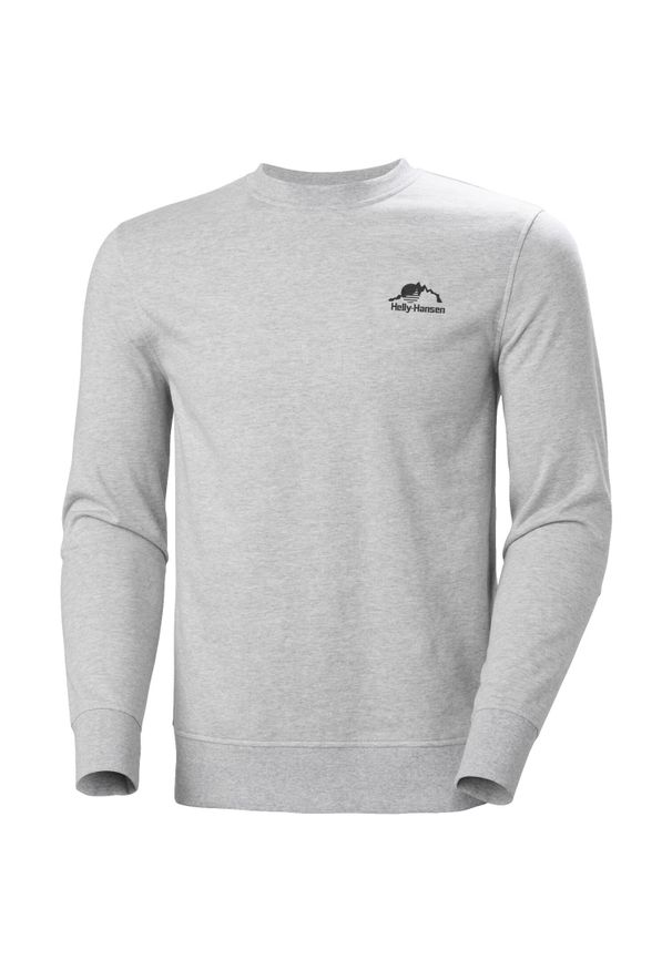 Bluza z okrągłym dekoltem Helly Hansen Nord Graphic. Kolor: szary