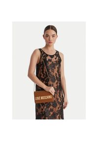 Love Moschino - Torebka LOVE MOSCHINO. Kolor: brązowy #1