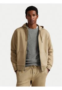 Polo Ralph Lauren Bluza 710881517094 Beżowy Regular Fit. Typ kołnierza: polo. Kolor: beżowy. Materiał: bawełna #1