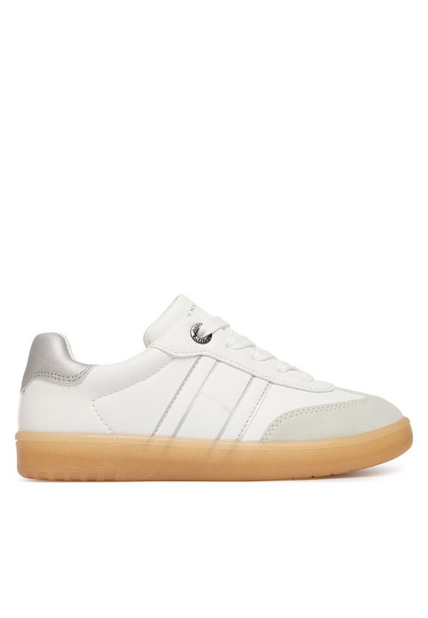 TOMMY HILFIGER - Sneakersy Tommy Hilfiger. Kolor: biały