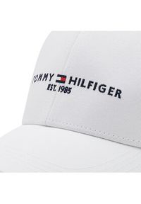 TOMMY HILFIGER - Tommy Hilfiger Czapka z daszkiem Th Established Cap AM0AM07352 Biały. Kolor: biały. Materiał: materiał