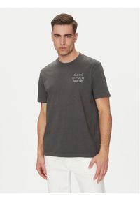 Marc O'Polo Denim T-Shirt 500 0006 040 Szary Relaxed Fit. Typ kołnierza: polo. Kolor: szary. Materiał: bawełna