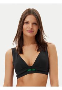 Calvin Klein Swimwear Góra od bikini KW0KW02890 Czarny. Kolor: czarny. Materiał: syntetyk