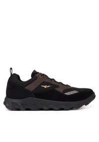Aeronautica Militare Sneakersy 242SC253PL250 Czarny. Kolor: czarny. Materiał: zamsz, skóra