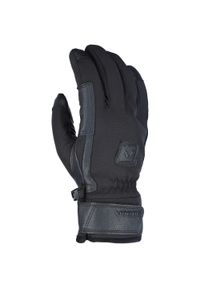 Rękawice multifunkcyjne Viking Knox ze skórą naturalną. Kolor: czarny. Materiał: skóra. Sezon: zima. Sport: narciarstwo #1