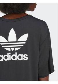 Adidas - adidas T-Shirt adicolor Trefoil IU2408 Czarny Loose Fit. Kolor: czarny