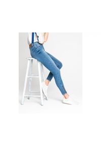 Lee - SPODNIE DAMSKIE LEE SCARLETT HIGH ZIP JADED L31BROEU 112107050