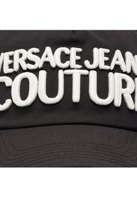 Versace Jeans Couture Czapka z daszkiem 73VAZK21 Czarny. Kolor: czarny. Materiał: materiał, poliester