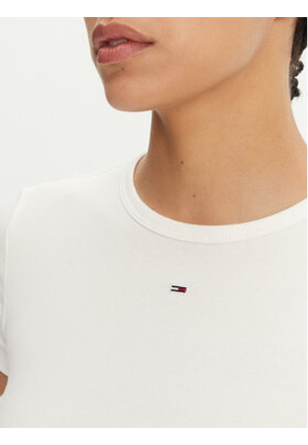 Tommy Jeans Komplet 2 t-shirtów DW0DW21430 Kolorowy Slim Fit. Materiał: bawełna. Wzór: kolorowy