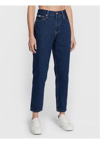 Calvin Klein Jeans Jeansy J20J220116 Niebieski Mom Fit. Kolor: niebieski #1