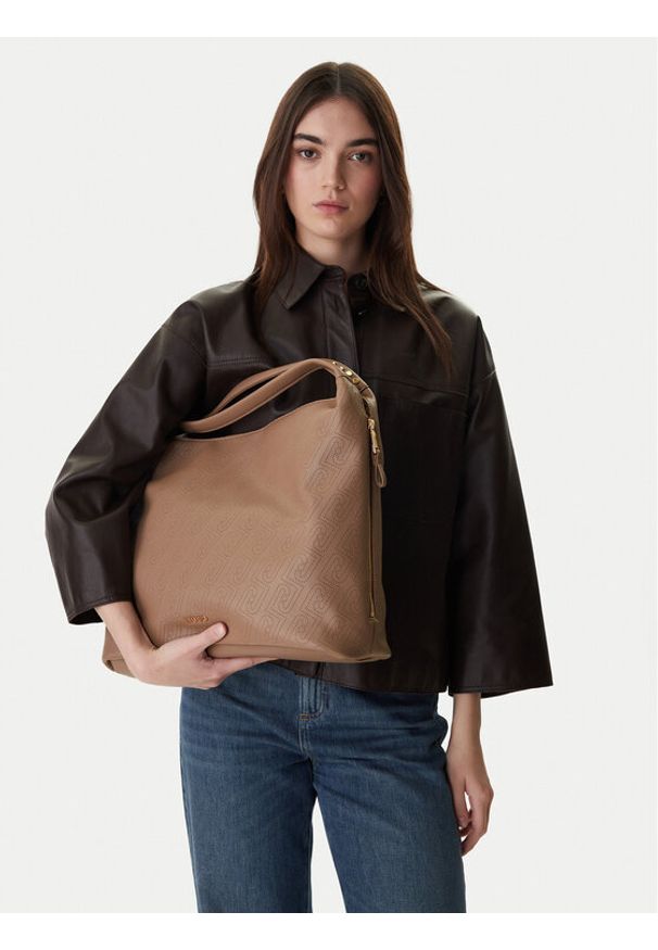 Liu Jo Torebka AA6057 ES026 Brązowy. Kolor: brązowy. Materiał: skórzane