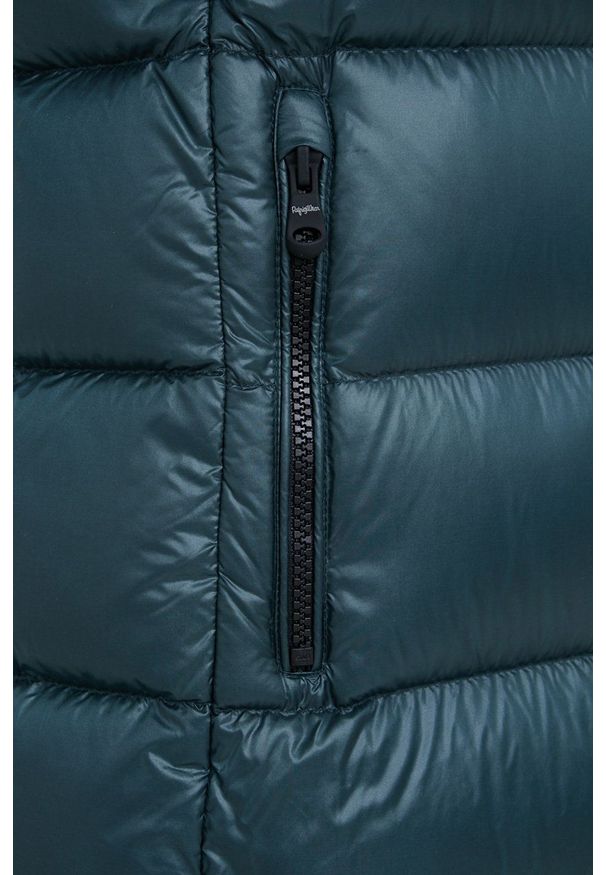 Refrigiwear - RefrigiWear - Kurtka puchowa. Okazja: na co dzień. Kolor: zielony. Materiał: puch. Sezon: zima. Styl: casual