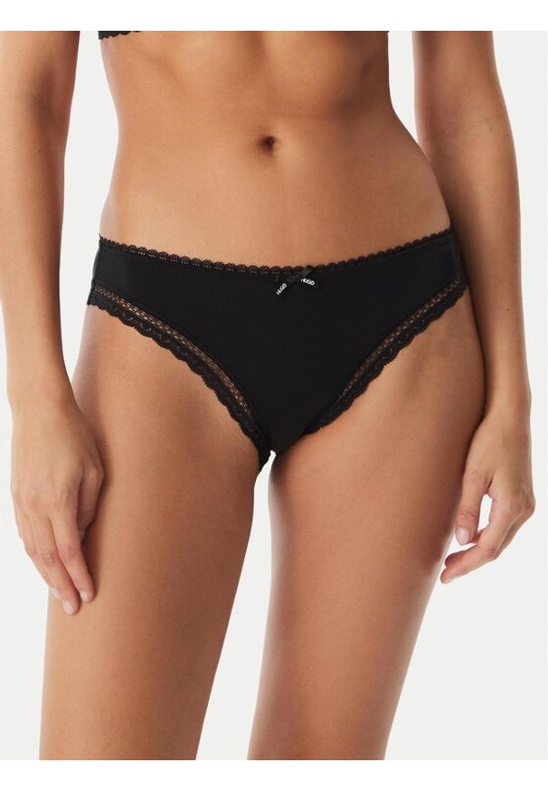 Hugo - HUGO Figi klasyczne Unique 50545733 Czarny. Kolor: czarny. Materiał: syntetyk